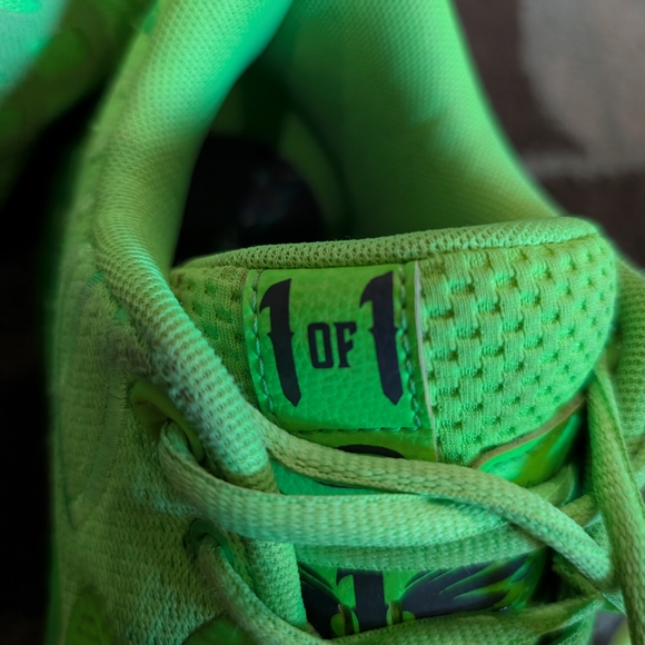 Puma Melo 1 Neon Green Youth 4.5 - Picture 3 of 8